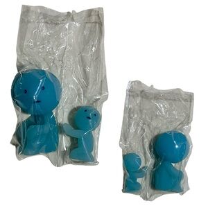 Smiski Blue Kneeling Duo